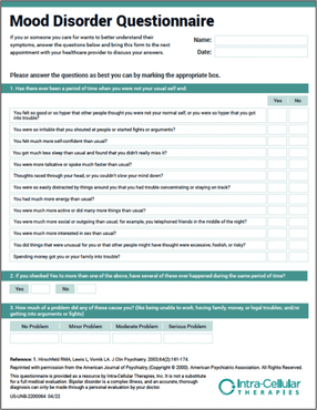 Helpful Tools for Patients - CAPLYTA® (lumateperone)